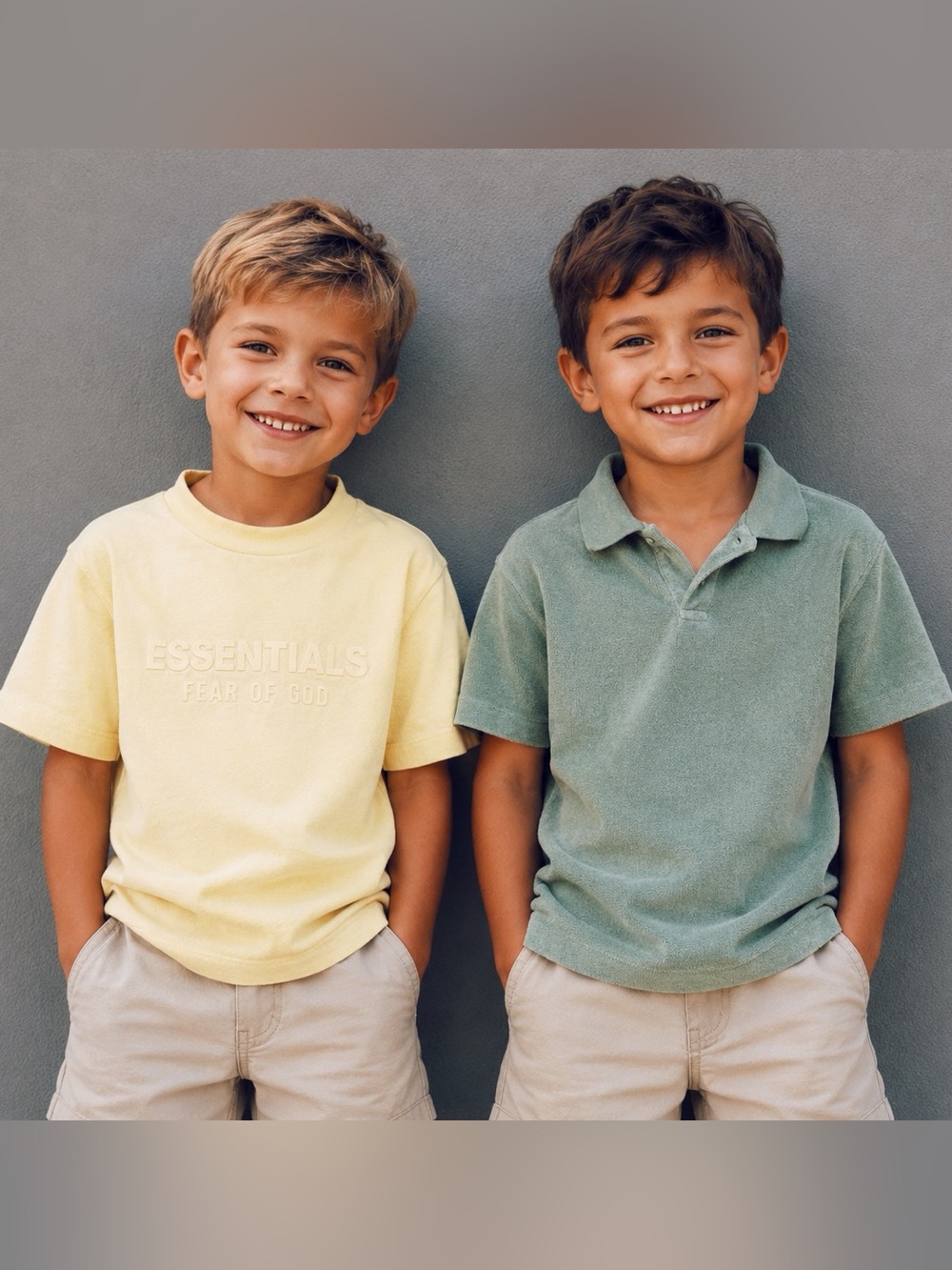 Essentials Fear of God Shirts Boy 4/5